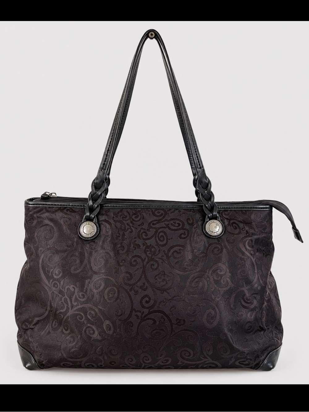 Brighton Mevelyn Signature Jacquard Tote Shoulder Bag